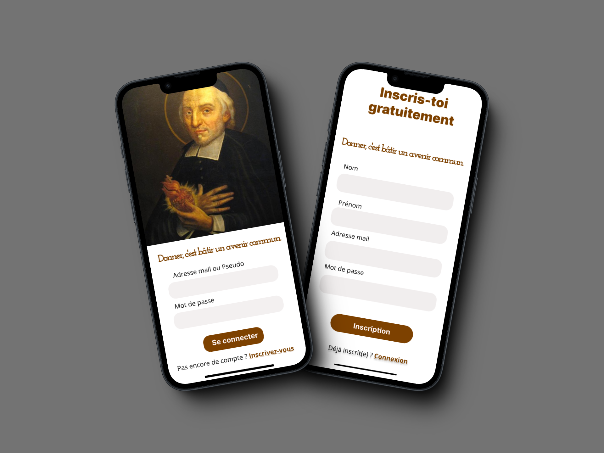 Page d'authentification