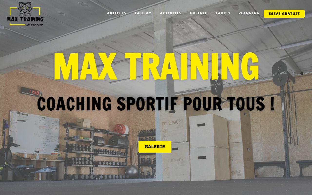 Max Training